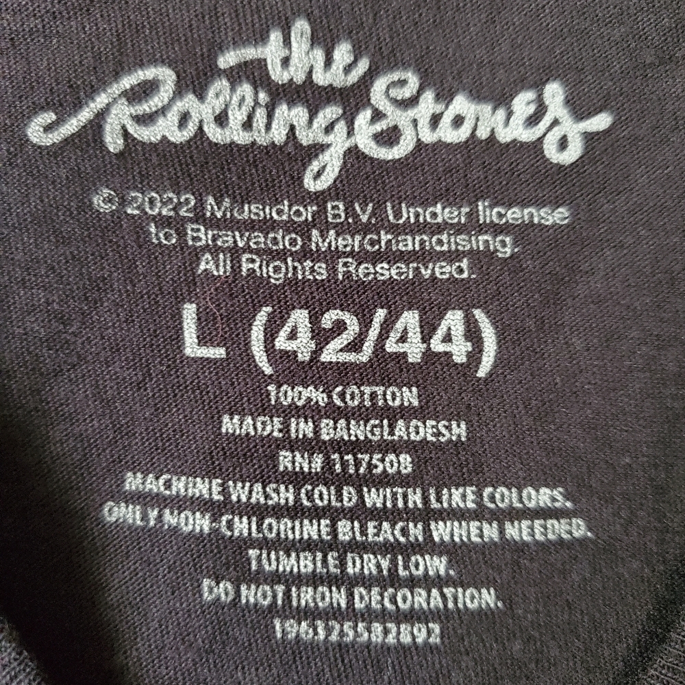 The Rolling Stones Shirt Women's Sz L - Picture 3 of 4